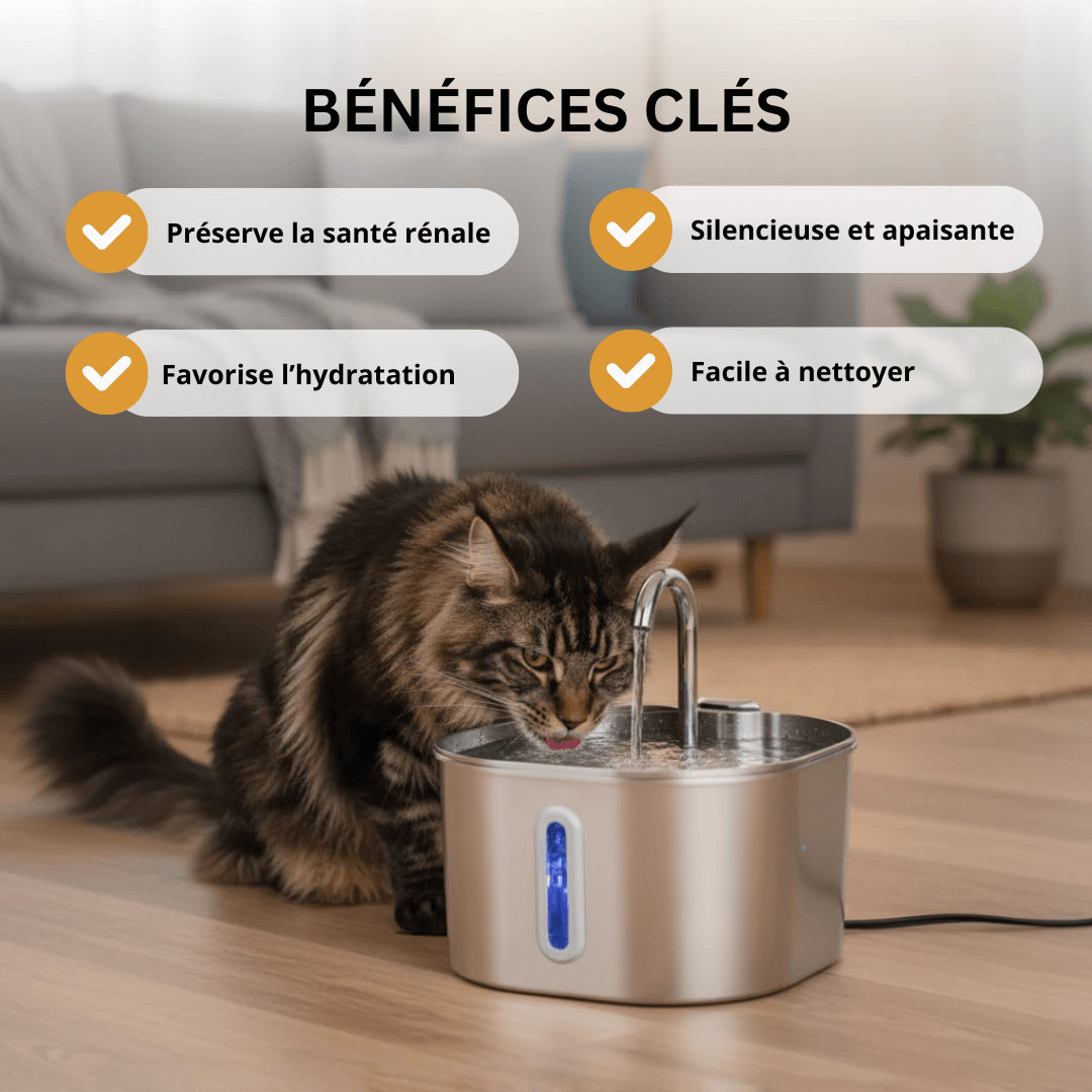 Protégé votre chat de la déshydratation et des urgences urinaires avec Aquafel
